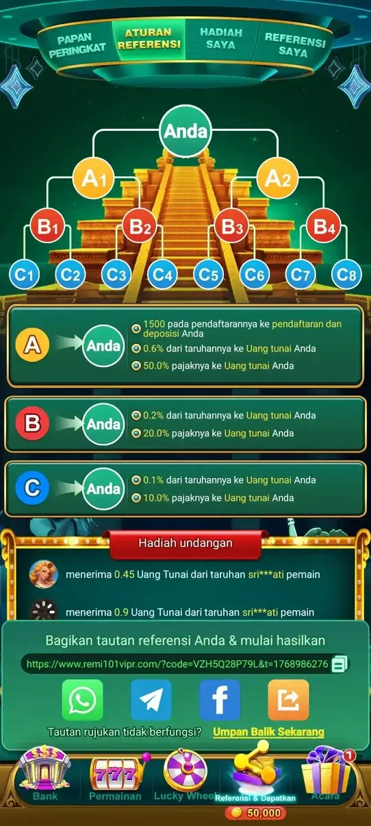 Remi 101 Screenshot Turnamen